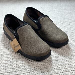 The Wino Slip On Shoes Kingston Union M9 W10.5 Sandstone Canvas Street New Box